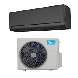 Midea Solstice fekete oldalfali split