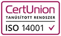 ISO 14001 tanúsítvány